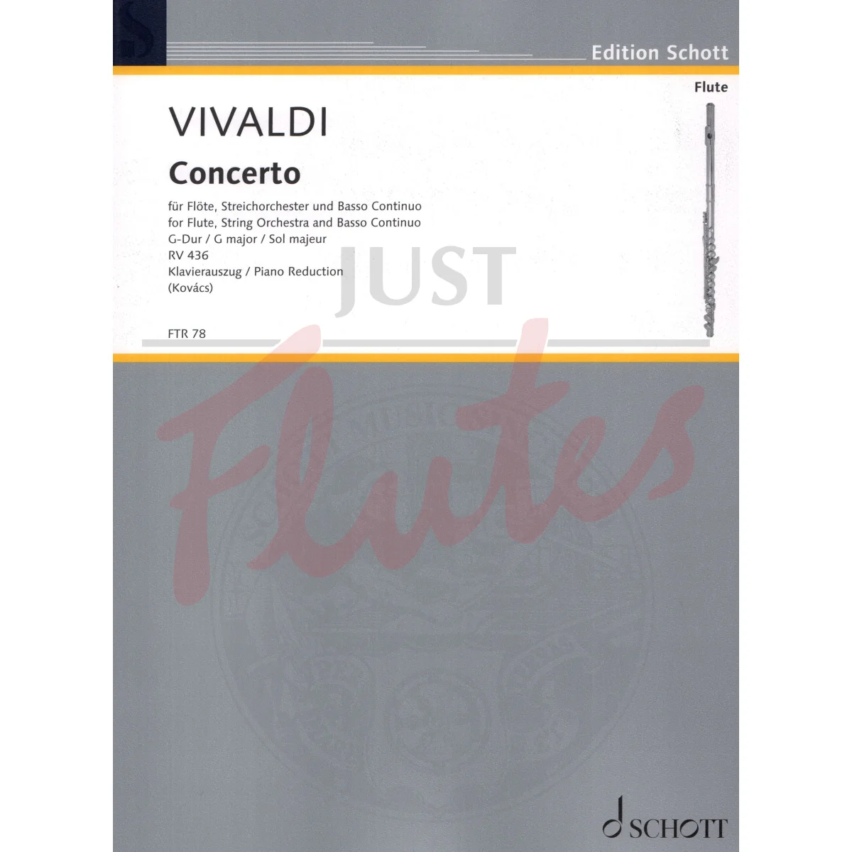 Concerto in G major for Flute and Piano