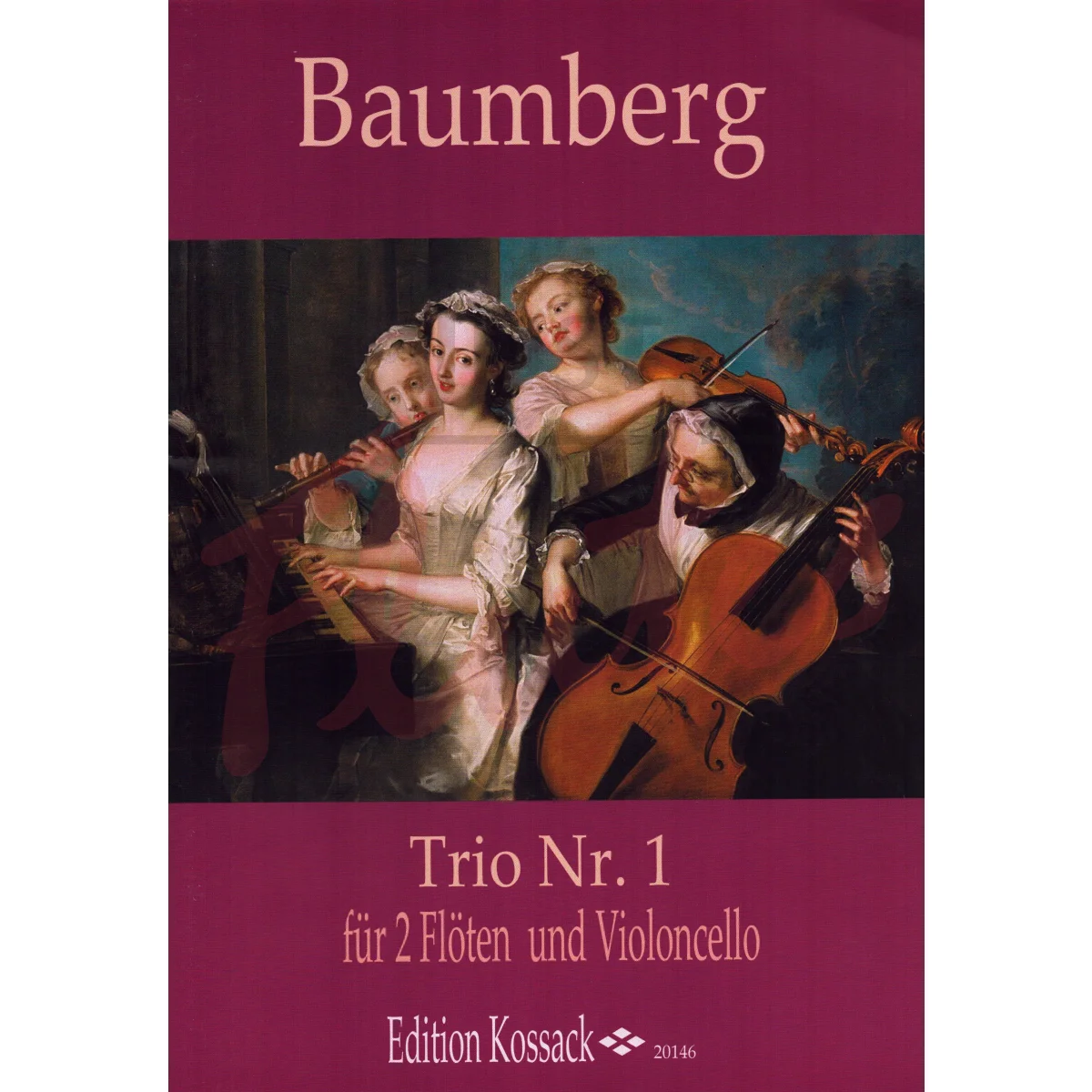 Trio No. 1 for Two Flutes and Cello