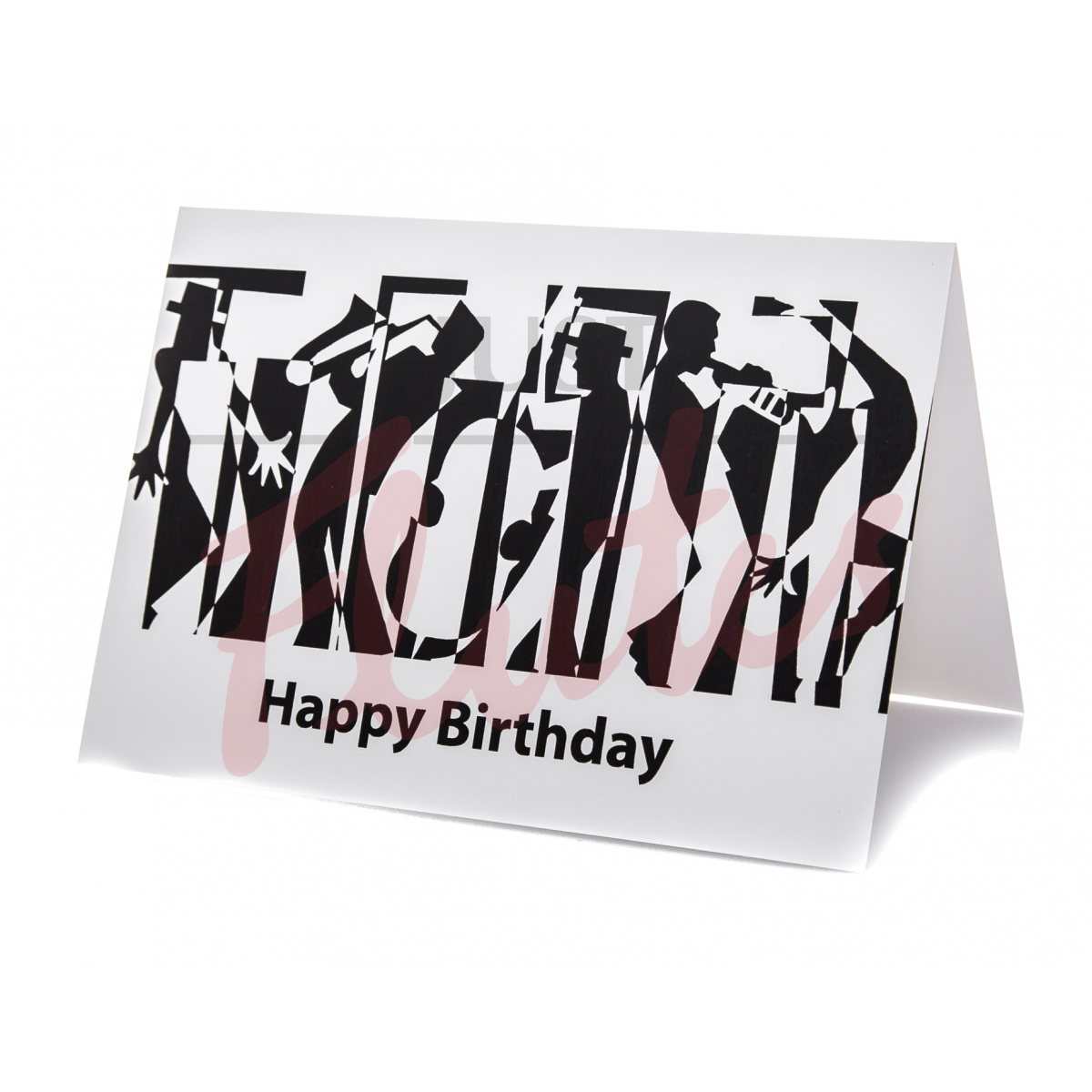 Jazz Happy Birthday Card