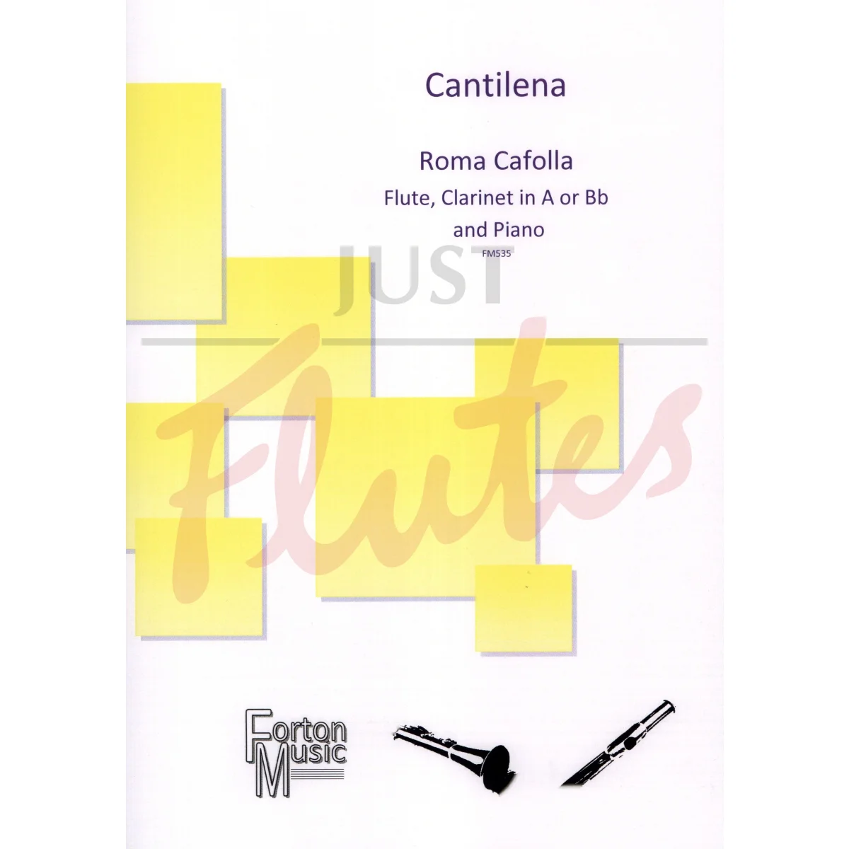 Cantilena for Flute, Clarinet and Piano