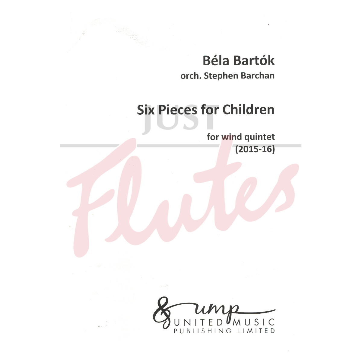 Six Pieces for Children arranged for Wind Quintet