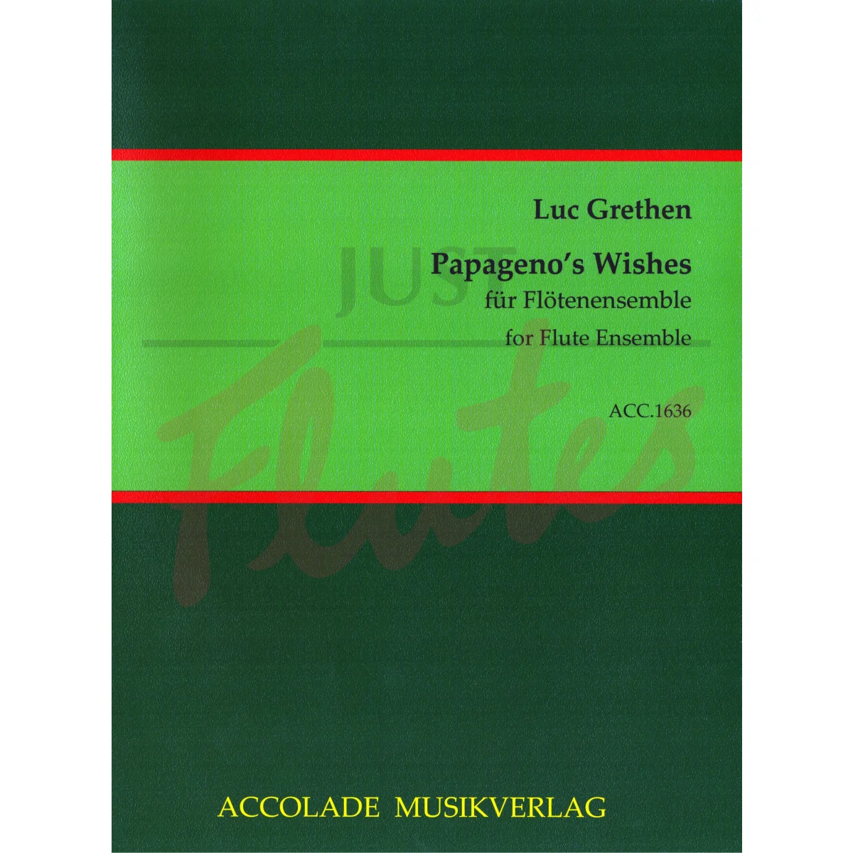 Papageno&#039;s Wishes for Flute Ensemble
