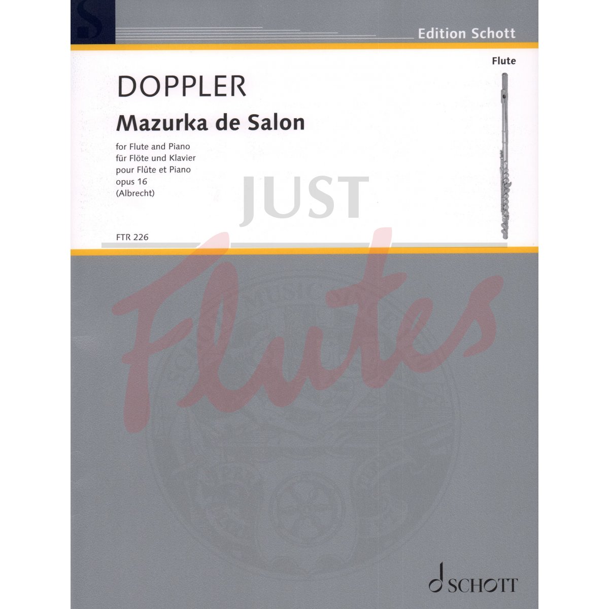 Mazurka de Salon for Flute and Piano