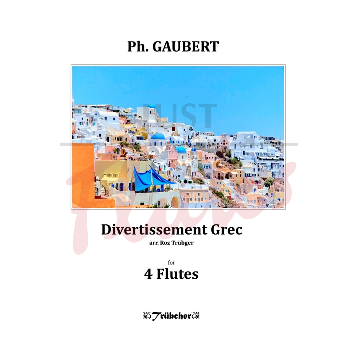 Divertissement Grec for Flute Quartet