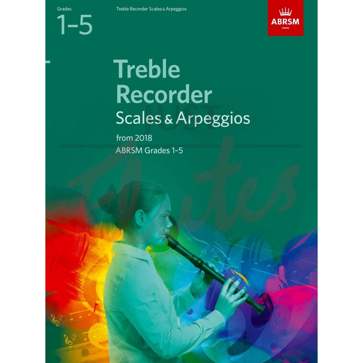 Scales &amp; Arpeggios Grades 1-5 (from 2018) [Treble Recorder]