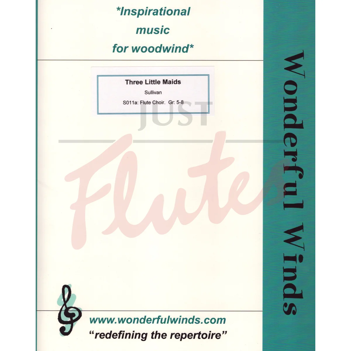 Three Little Maids for Flute Choir