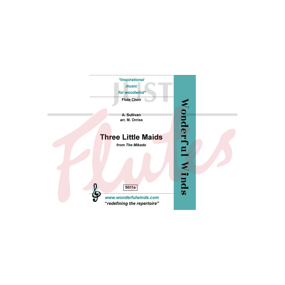 Three Little Maids [Flute Choir]