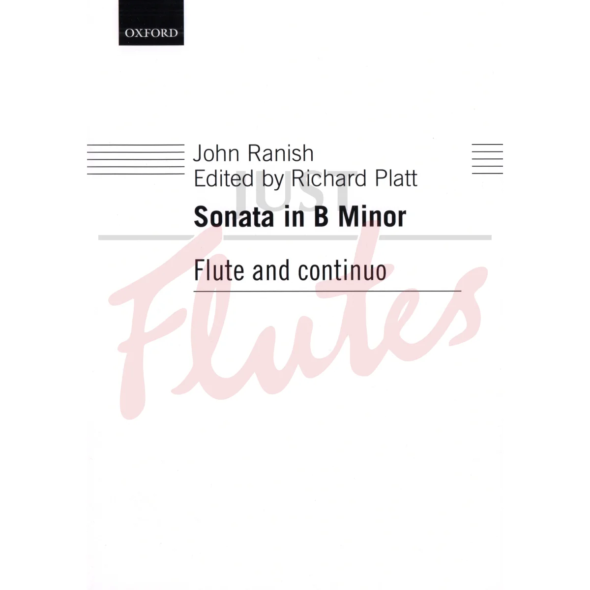 Sonata in B minor for Flute and Continuo