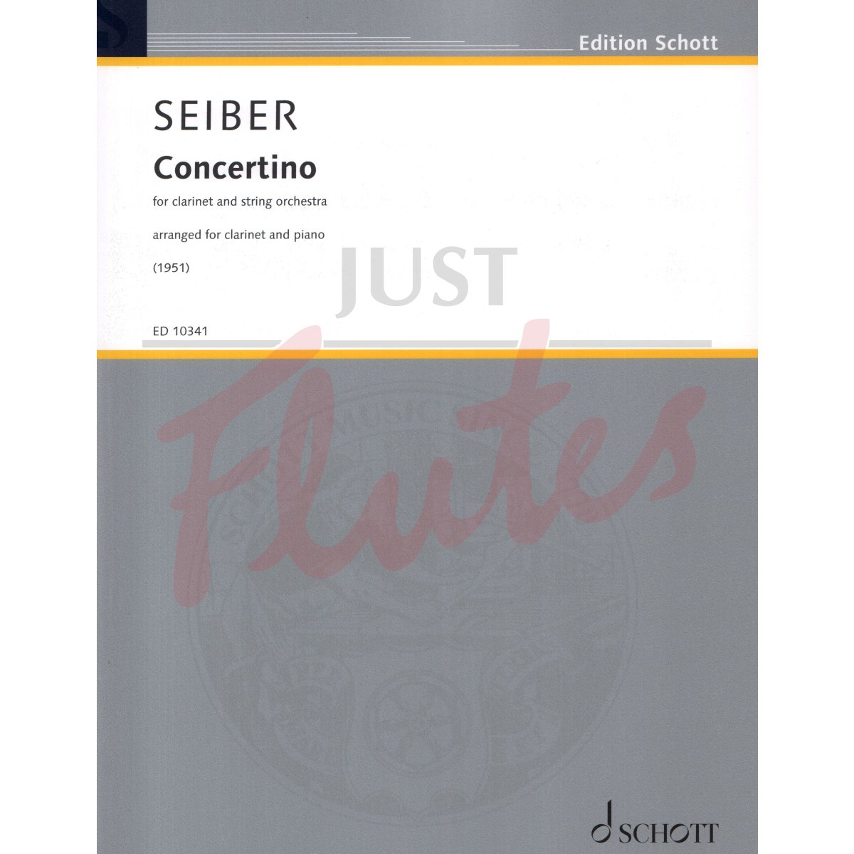 Concertino for Clarinet and Piano