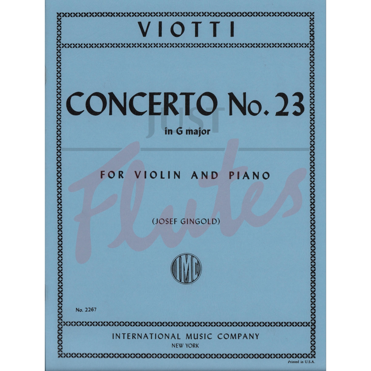 Concerto No.23 in G major