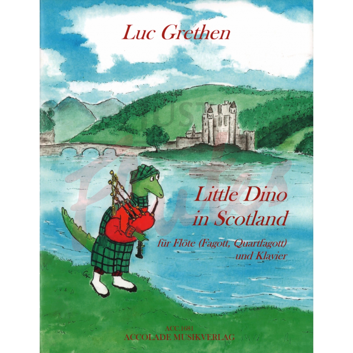 Little Dino in Scotland for Flute and Piano