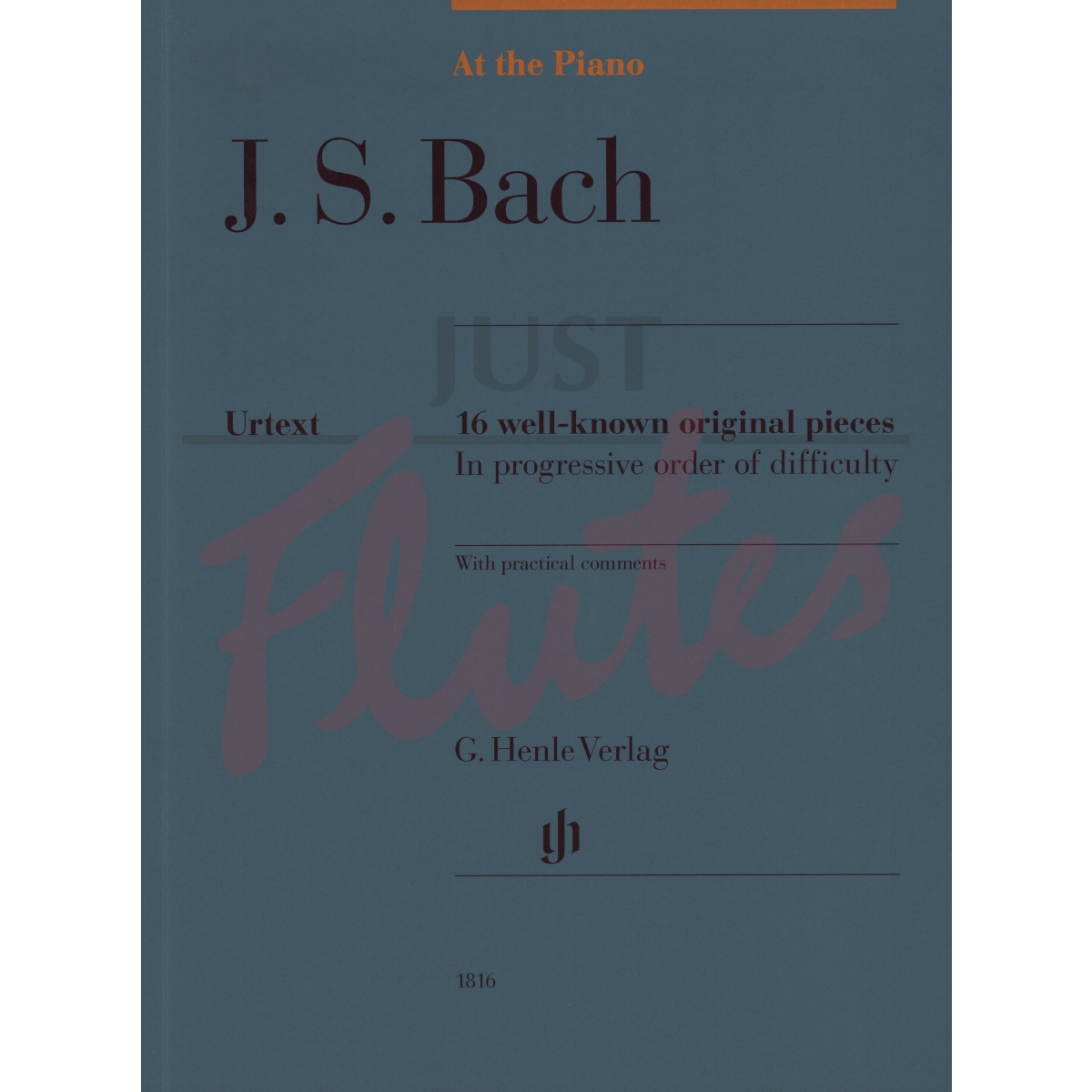 At the Piano - J.S. Bach