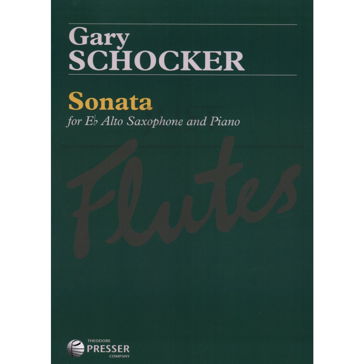 Sonata for Alto Saxophone and Piano