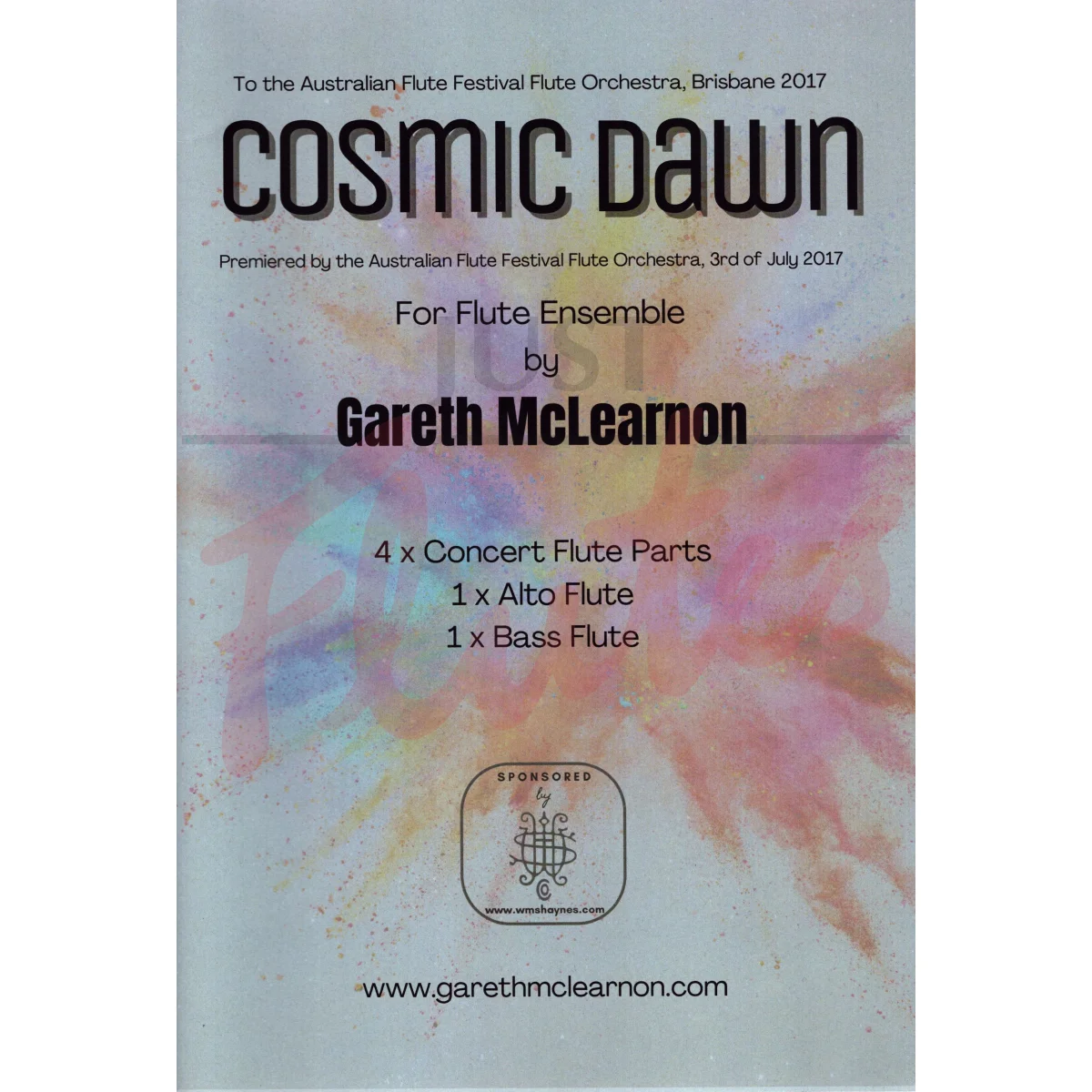 Cosmic Dawn for Flute Orchestra