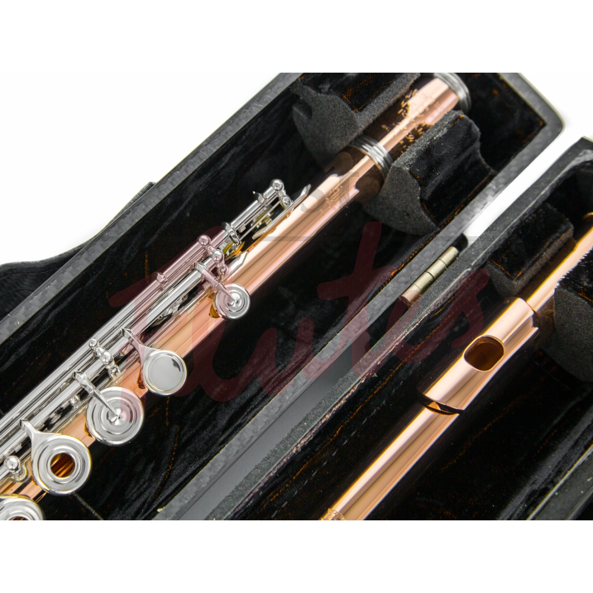 Haynes Custom Handmade Lightweight 14k Rose Gold Flute