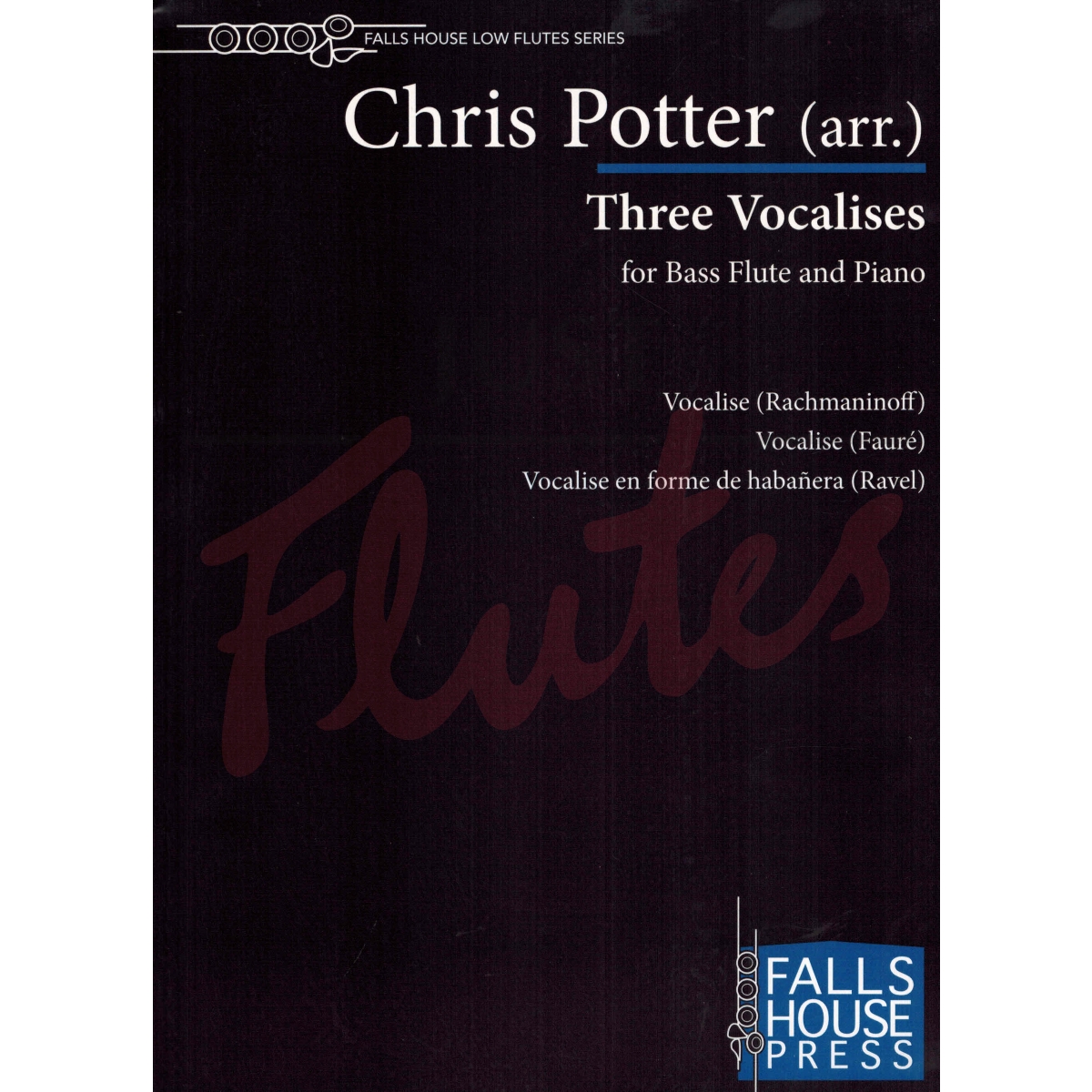 Three Vocalises for Bass Flute and Piano
