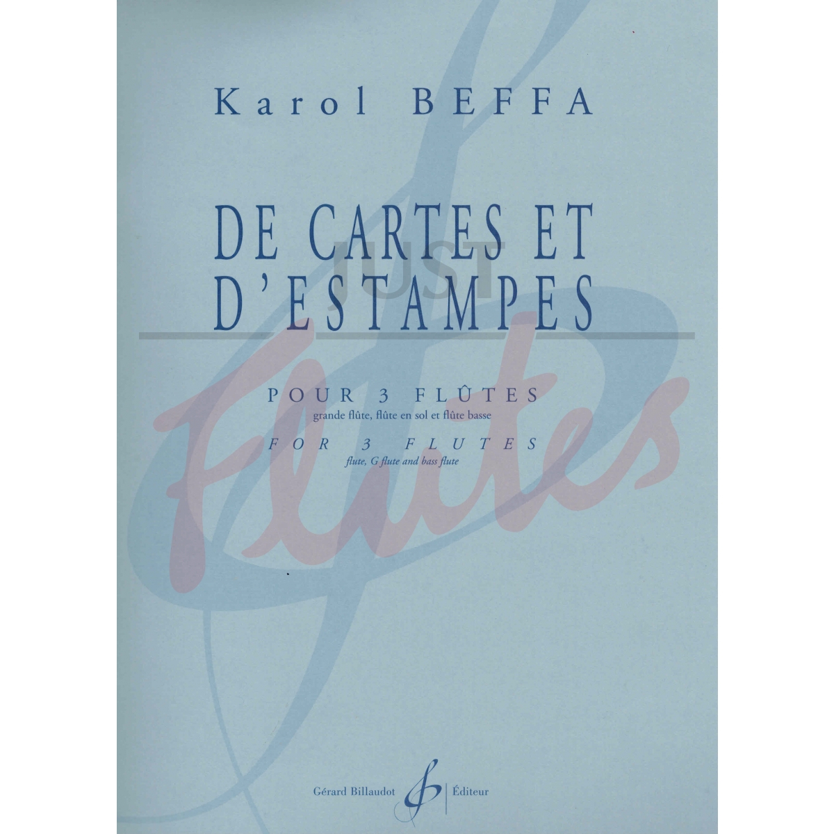 De Cartes et d'Estampes for Three Flutes