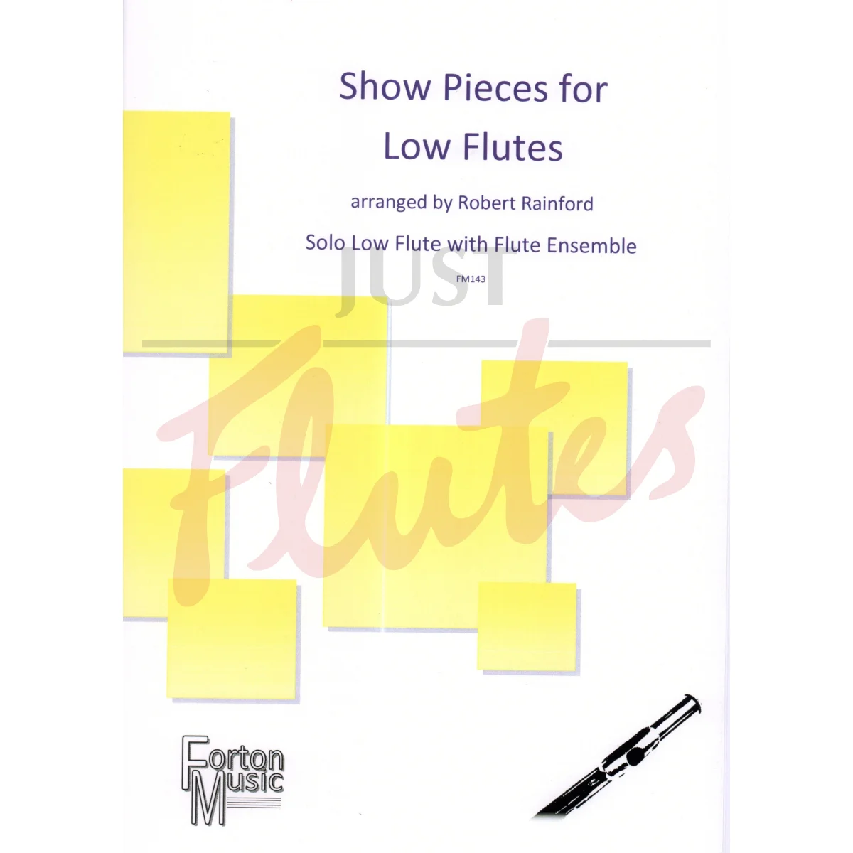 Show Pieces for Low Flutes - Solo Low Flute with Flute Ensemble