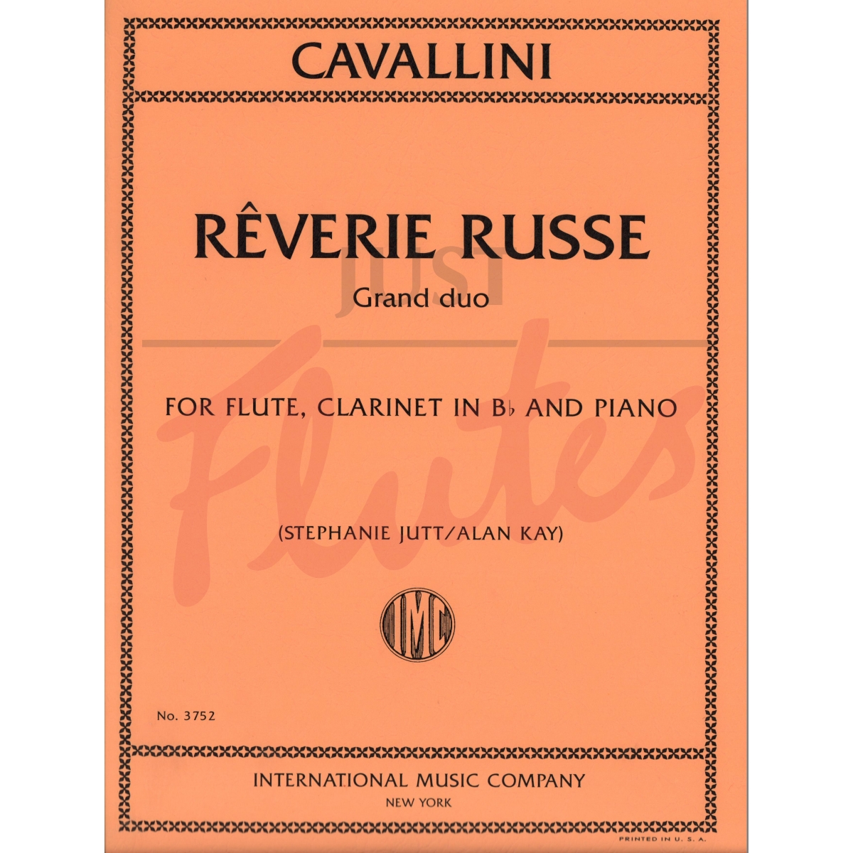 Reverie Russe - Grand Duo for Flute Clarinet and Piano