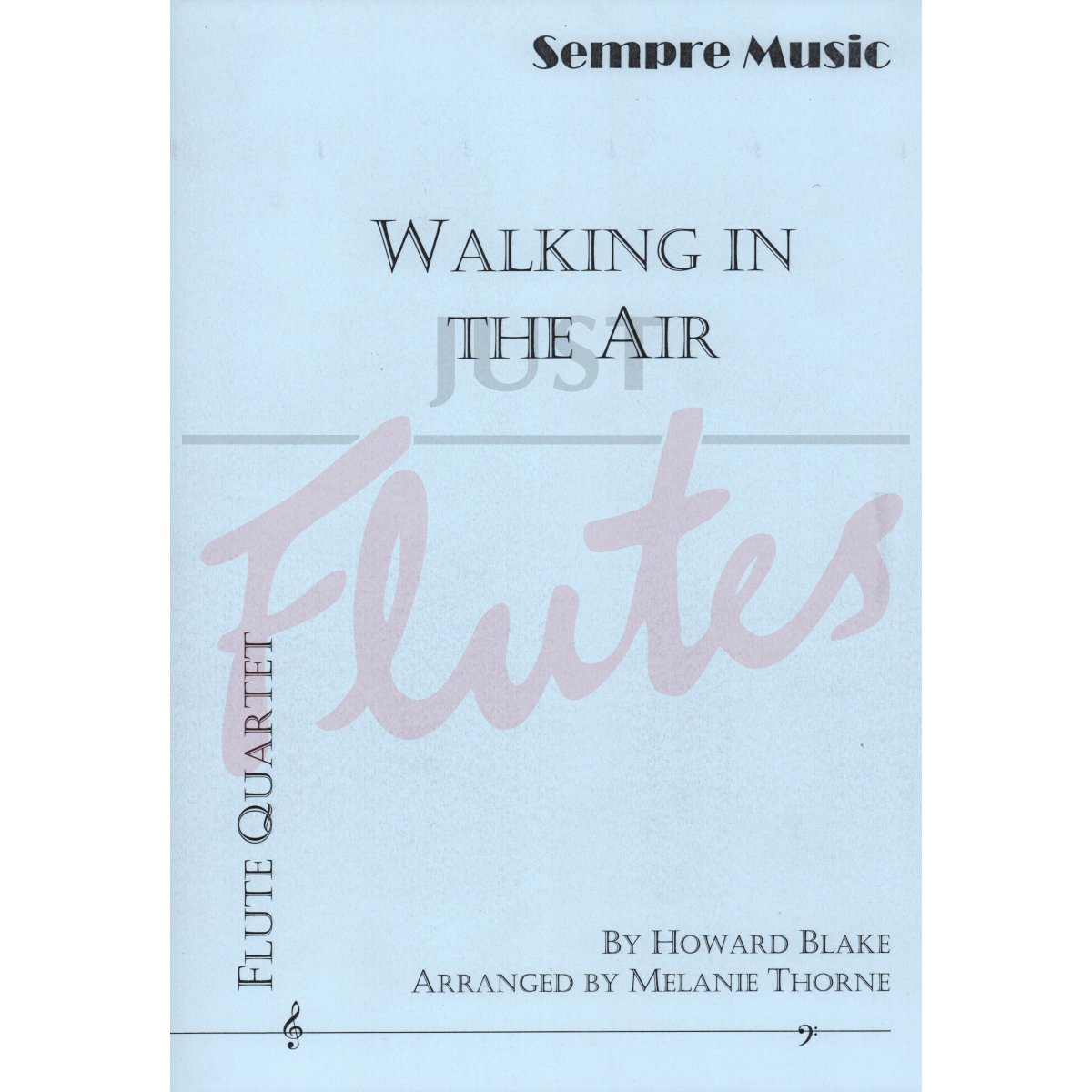 Walking in the Air for Flute Quartet