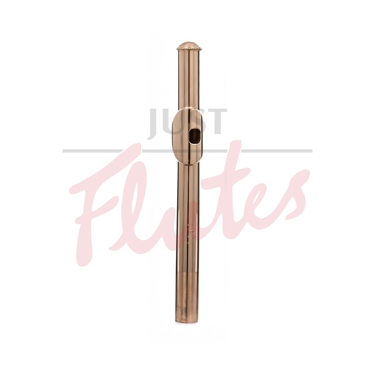 Haynes 10k Rose Flute Headjoint with 14k Rose Lip & Riser, N Cut