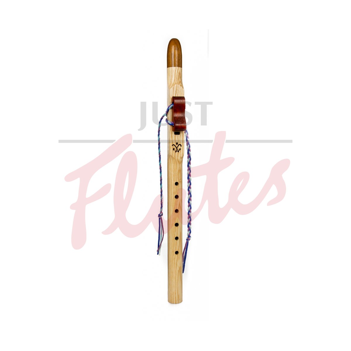 Red Kite Native American Style Flute, Ash Wood, High Bb