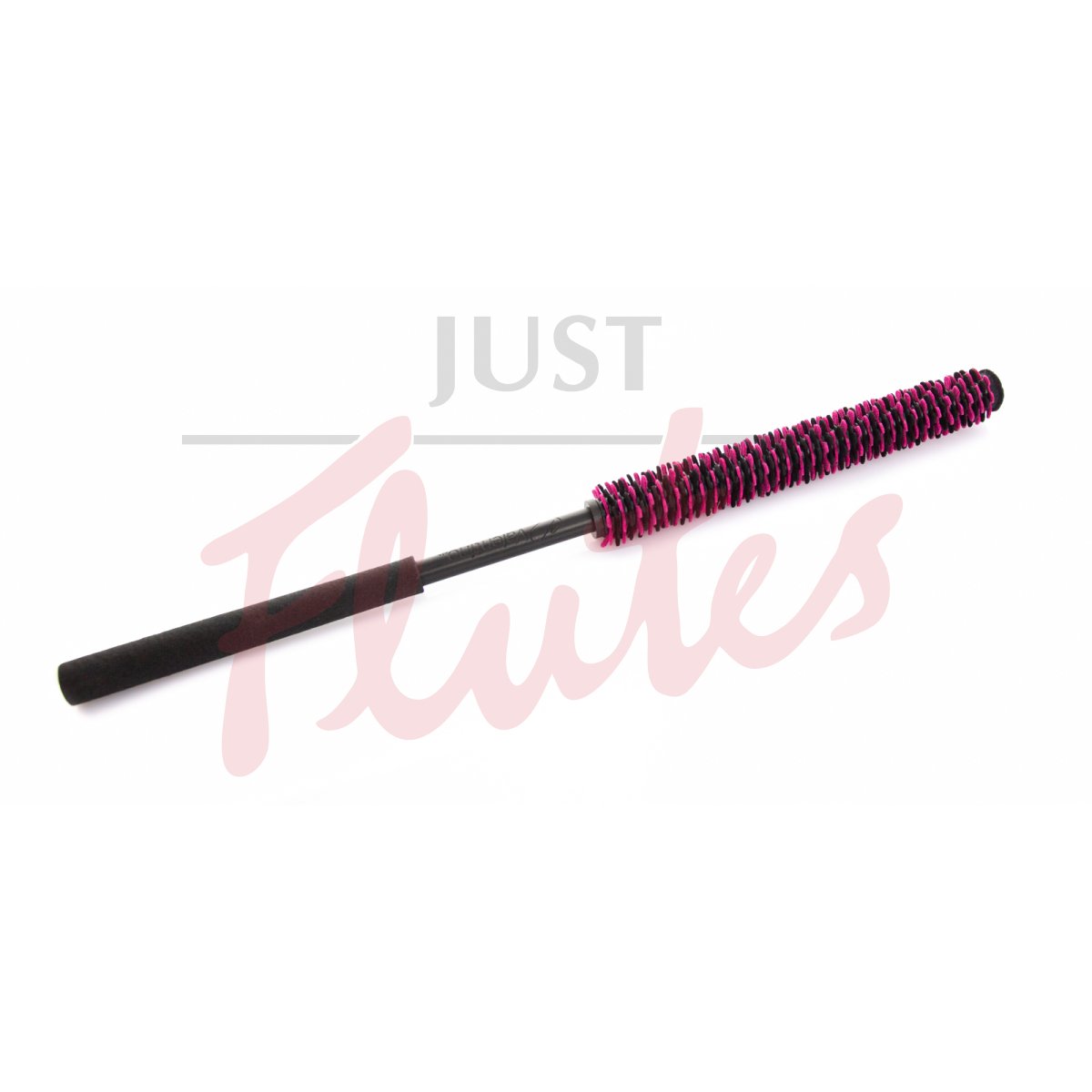 Altieri 101093BKFA Flute Helix Wand, Black and Fuchsia