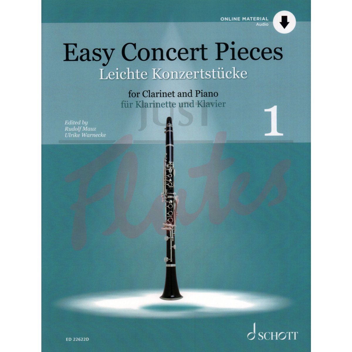 Easy Concert Pieces for Clarinet and Piano, Vol. 1
