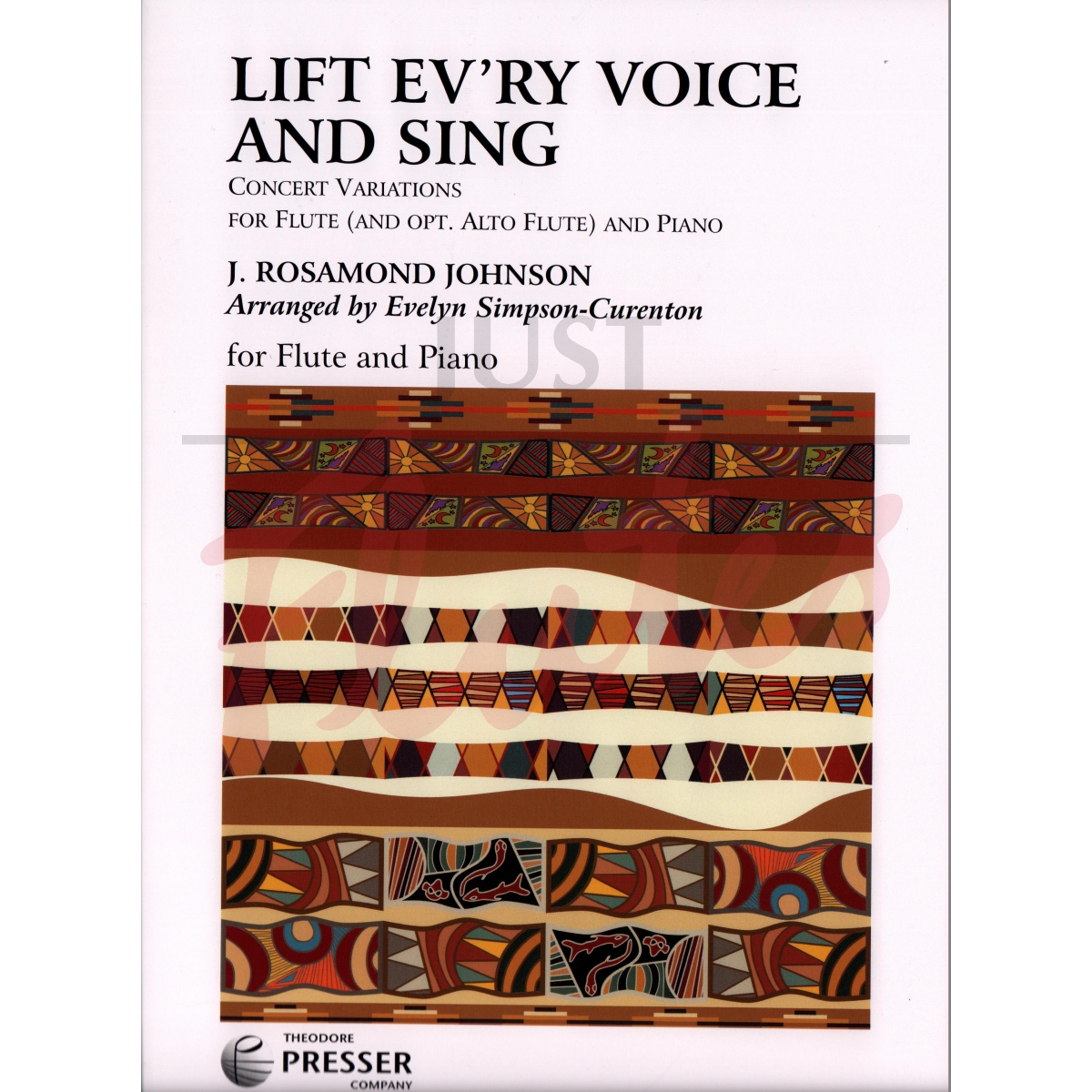 Lift Ev'ry Voice and Sing Concert Variations for Flute and Piano