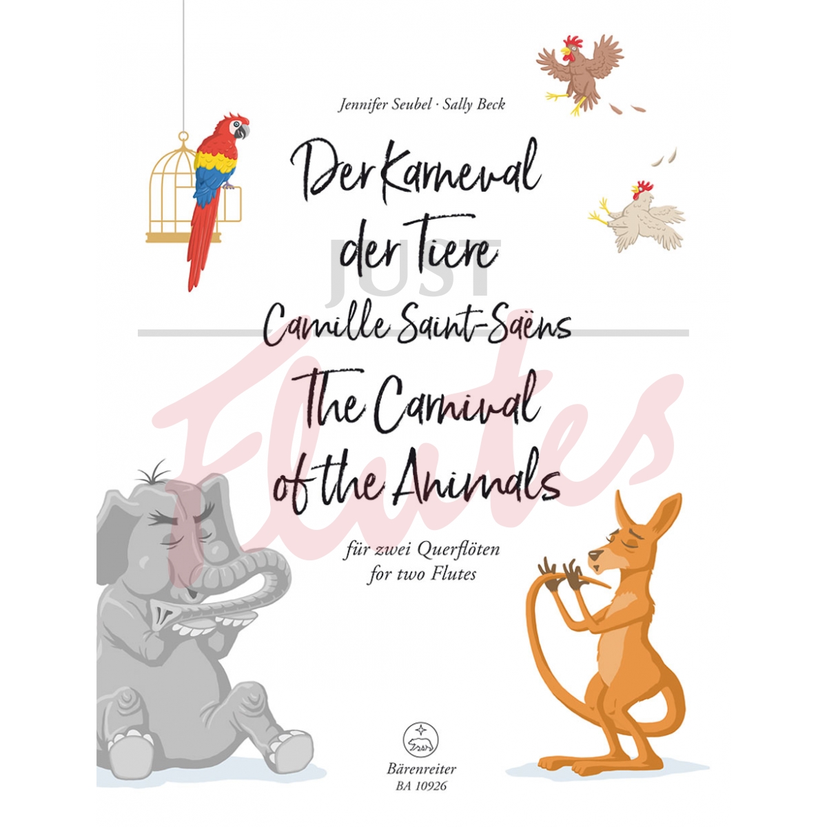 The Carnival of the Animals arranged for Two Flutes