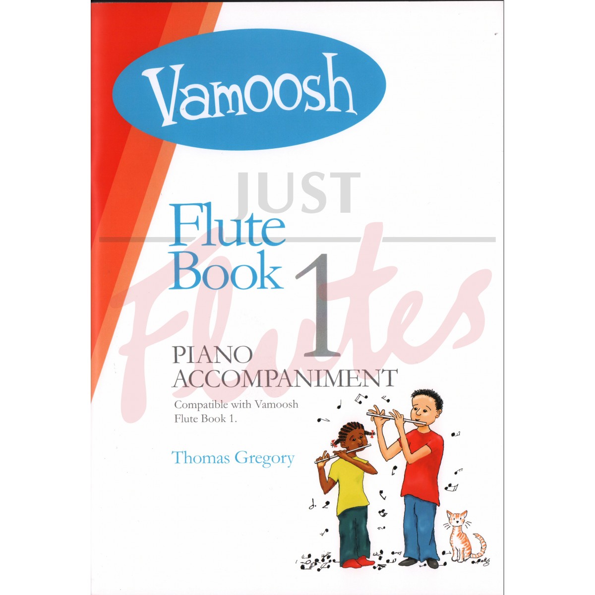 Vamoosh Flute Book 1 [Piano Accompaniment Book]