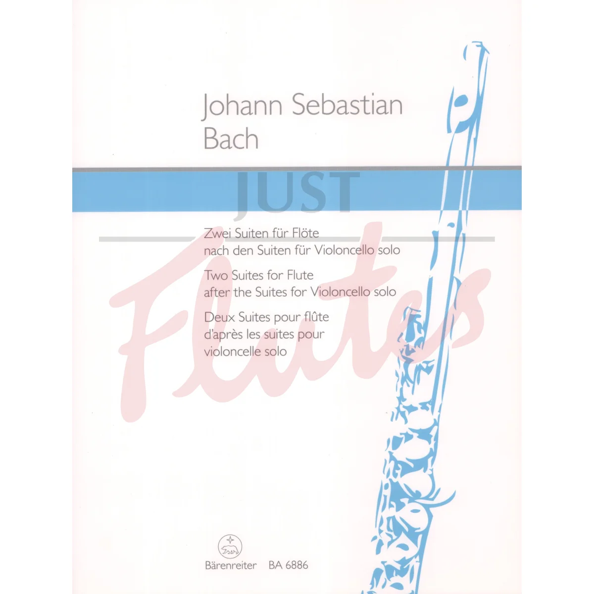 Two Suites for Flute after Cello Suites
