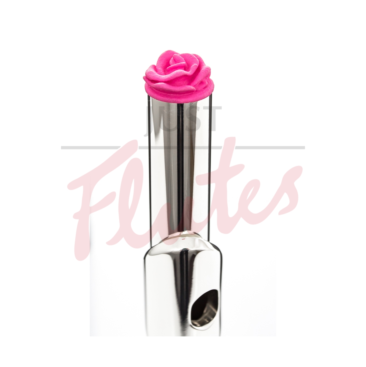 Flutealot Decorative Flute Crown, Pink Rose