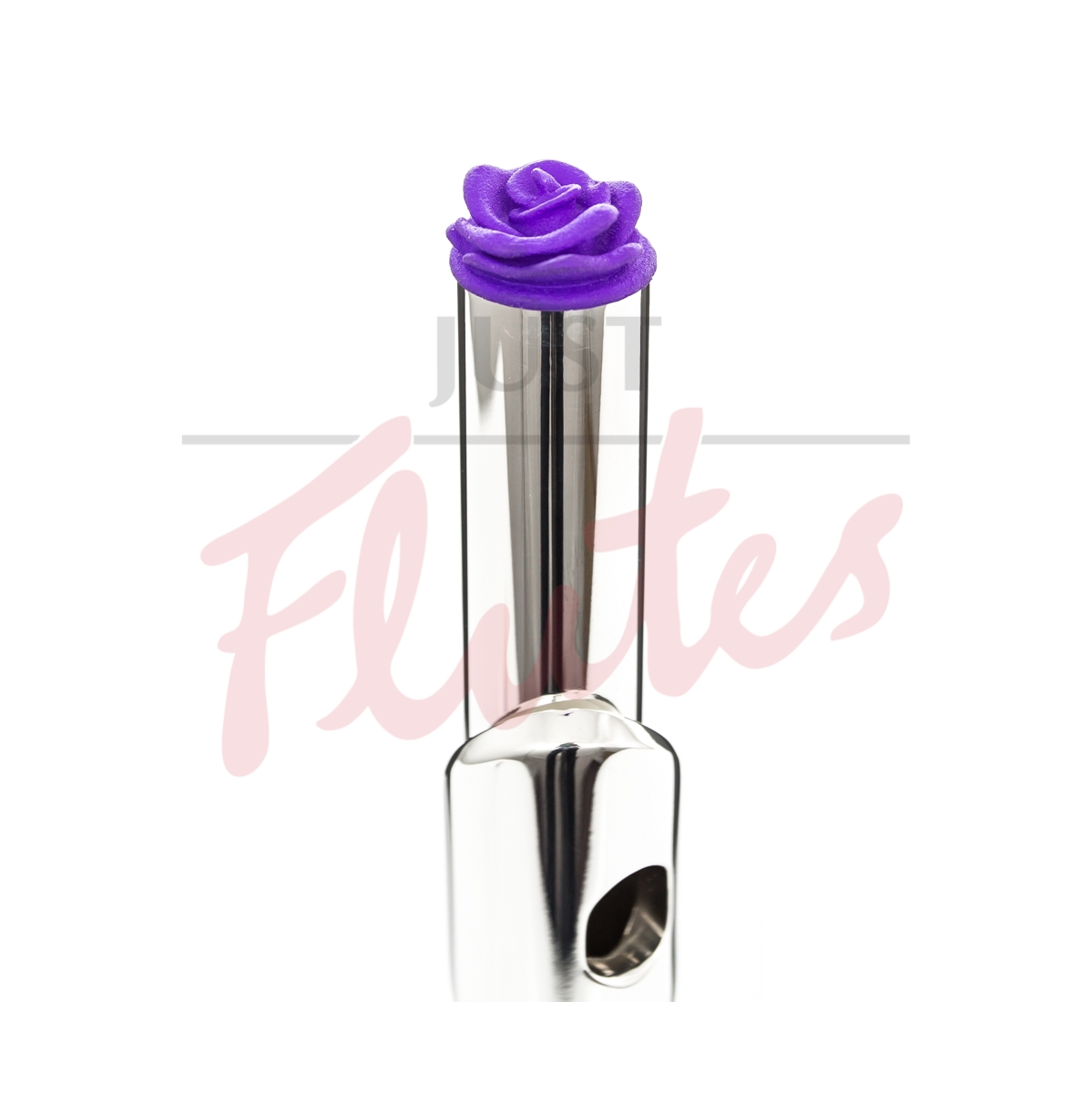 Flutealot Decorative Flute Crown, Purple Rose