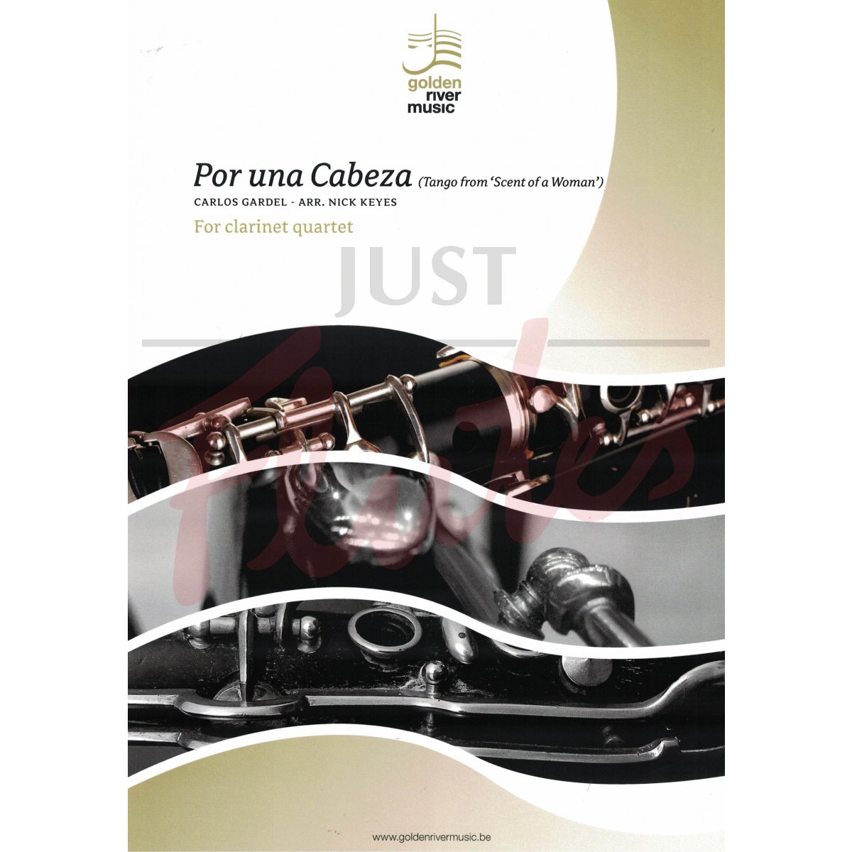 Por una Cabeza (Tango from &#039;Scent of a Woman&#039;) for Clarinet Quartet