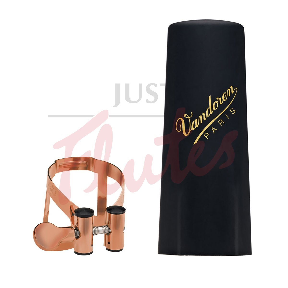 Vandoren LC57PGP M/O Alto Saxophone Pink Gold Ligature & Cap