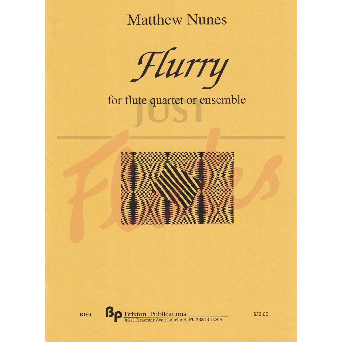 Flurry for flute quartet or ensemble