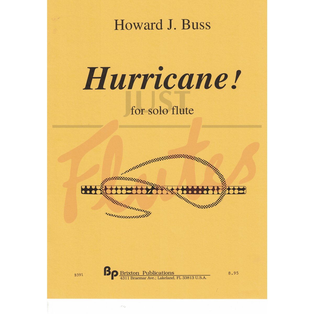 Hurricane! for solo flute