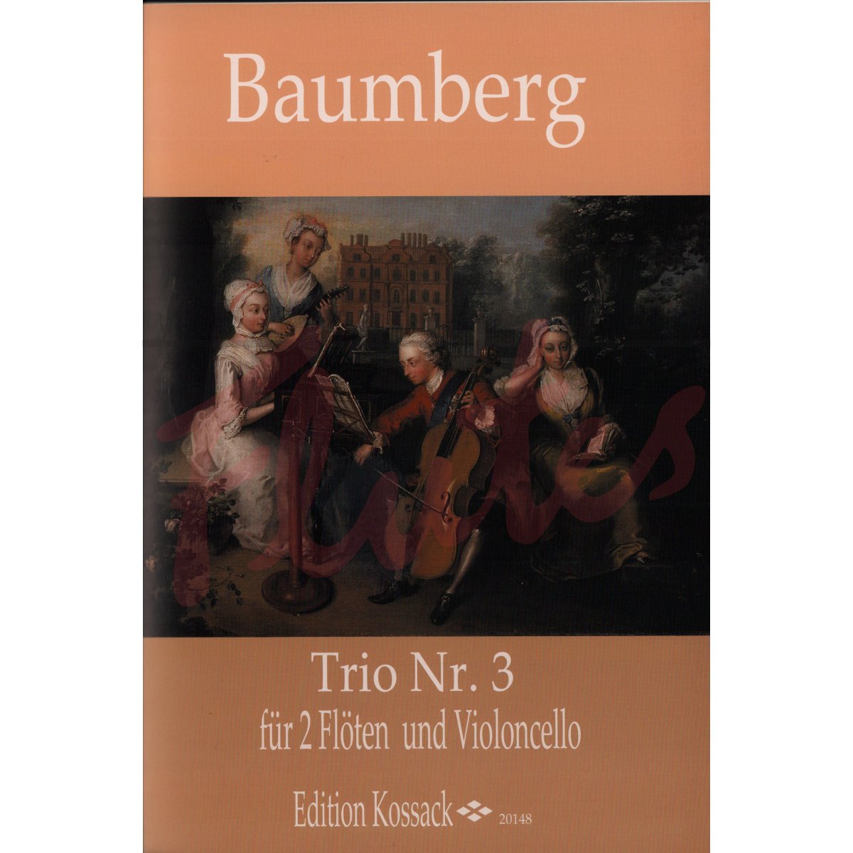Trio for Two Flutes and Cello