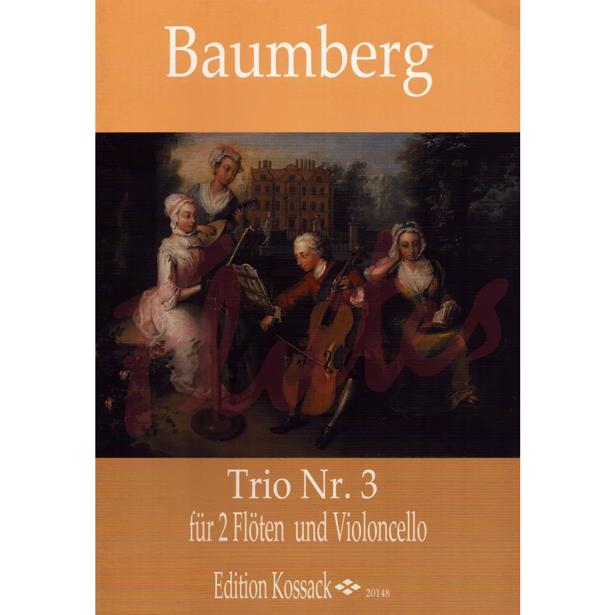Trio No. 3 for Two Flutes and Cello