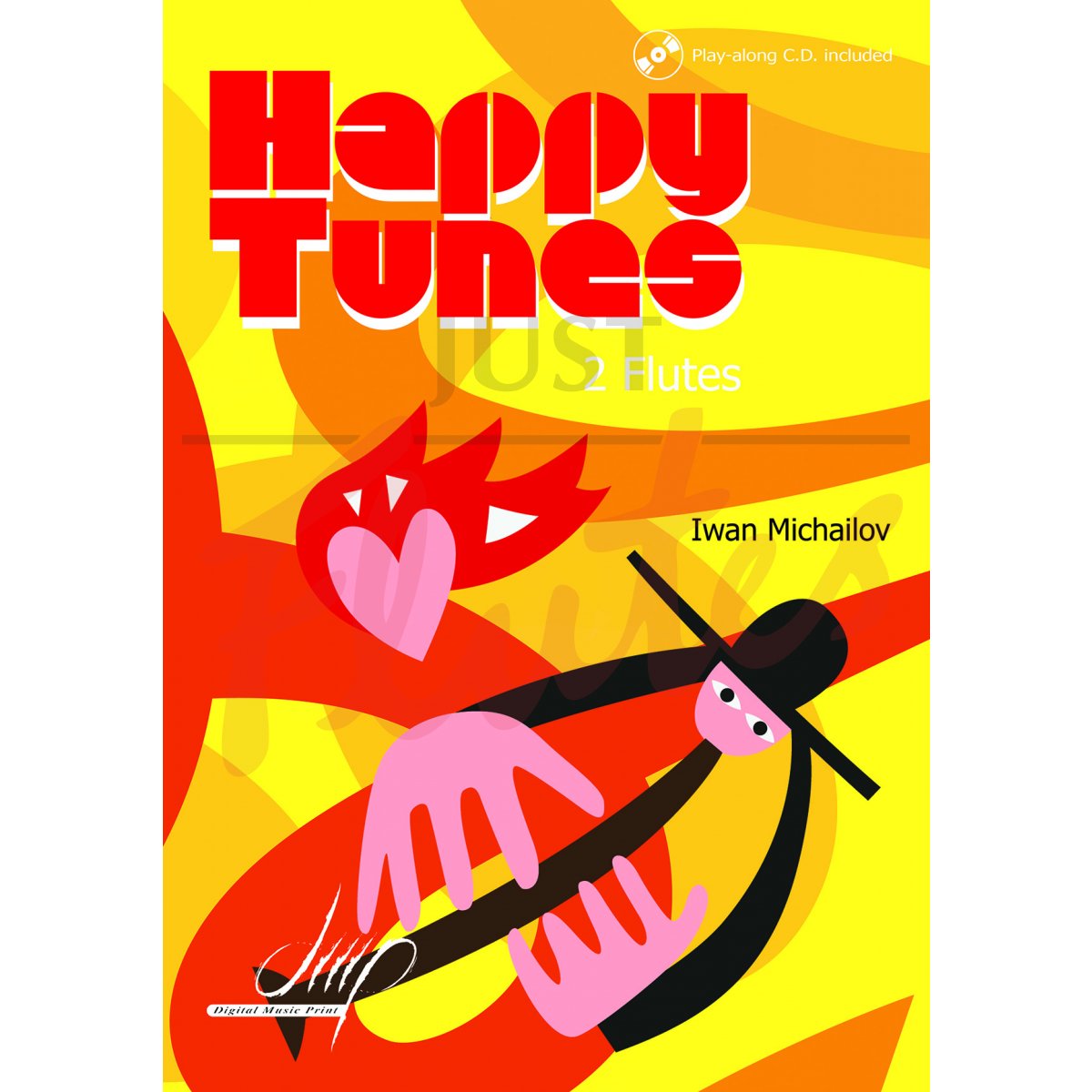 Happy Tunes for 2 flutes (play along)
