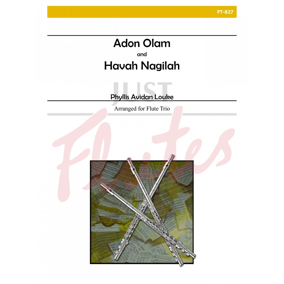 Adon Olam and Havah Nagilah for Three Flutes