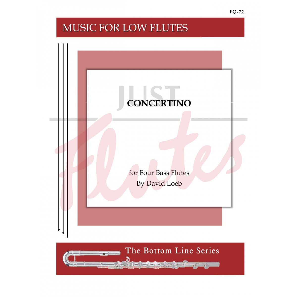 Concertino for Bass Flute Quartet