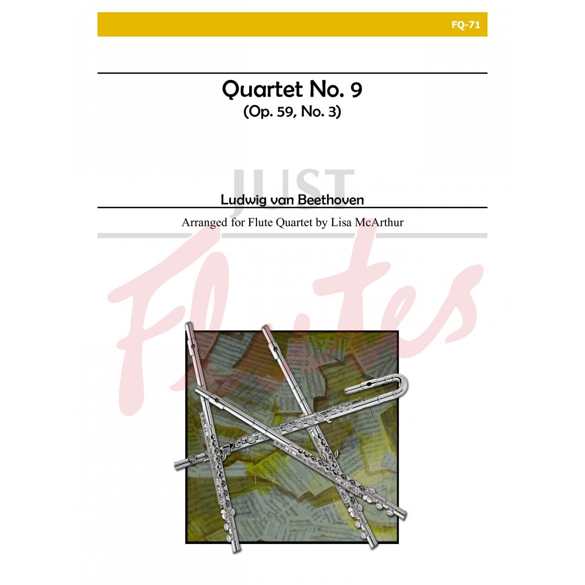 String Quartet No. 9 for Flute Quartet