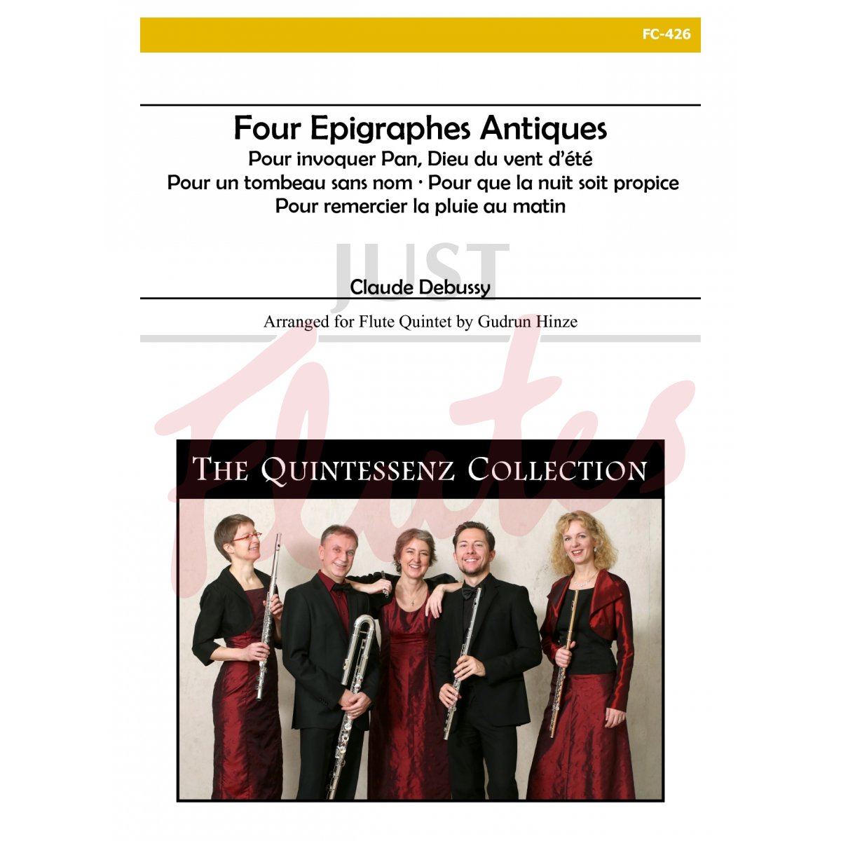 Four Epigraphes Antiques for Flute Ensemble
