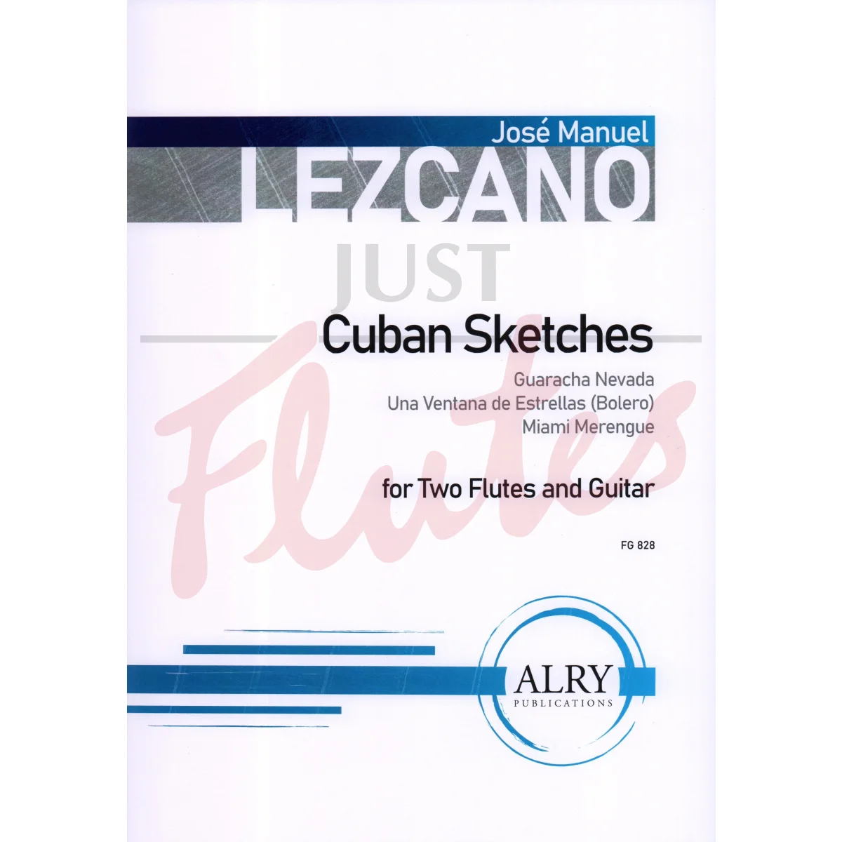 Cuban Sketches for Two Flutes and Guitar
