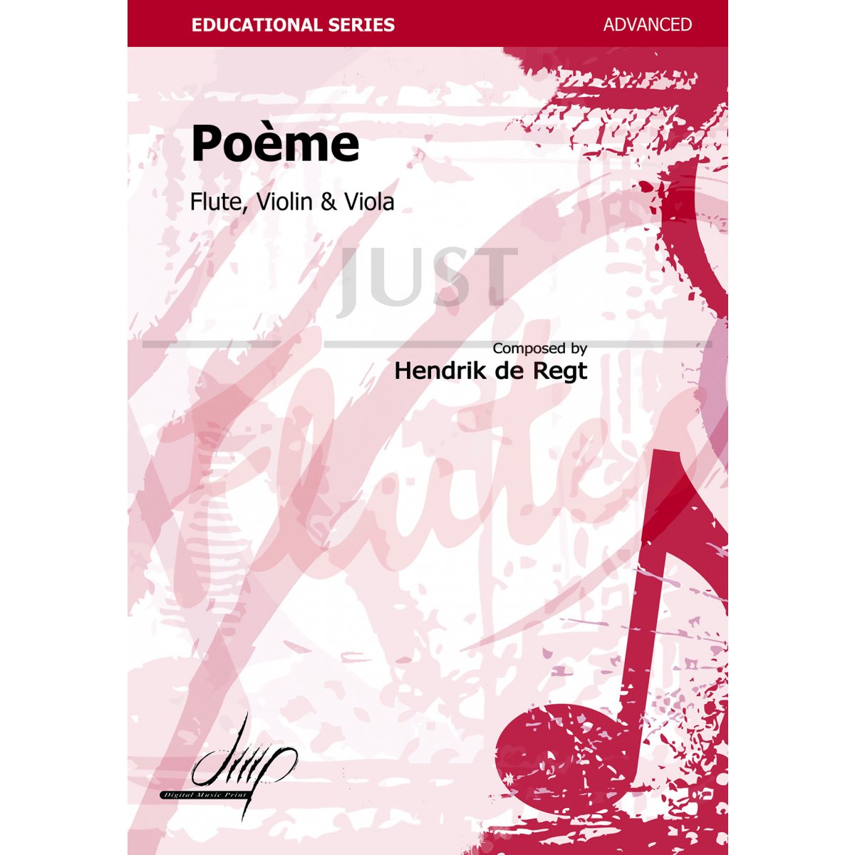 Poème for Flute, Violin and Viola