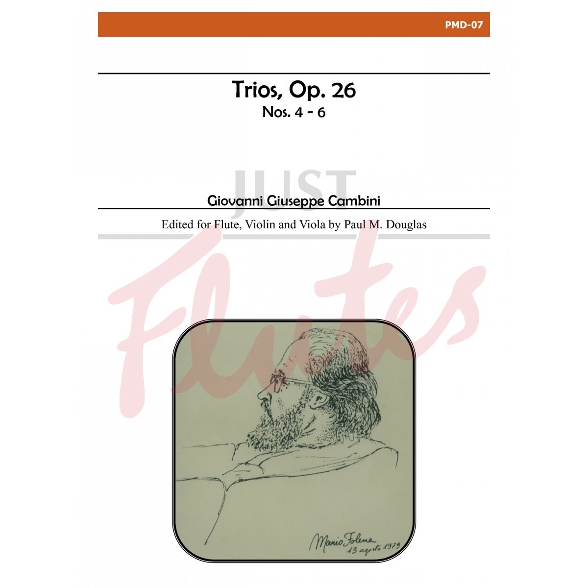 Trios, Op. 26, Nos 4-6 for Flute, Violin and Viola