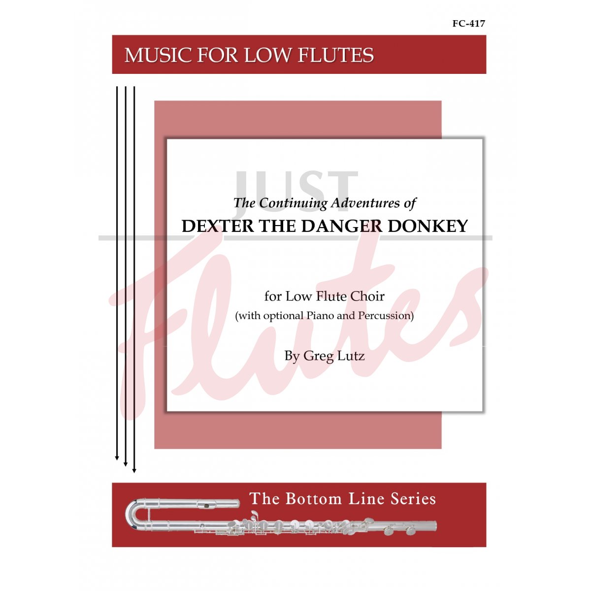The Continuing Adventures of Dexter the Danger Donkey for Low Flute Ensemble