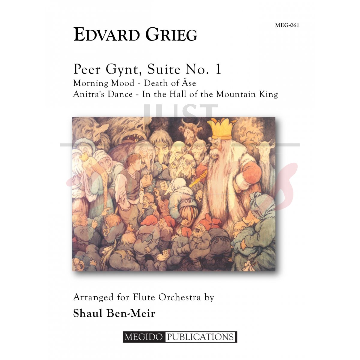 Peer Gynt Suite No. 1 for Flute Orchestra